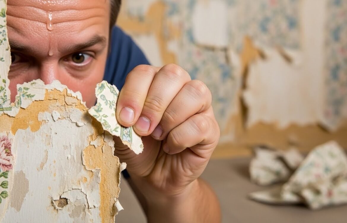 The &ldquo;Sticky&rdquo; Situation Why Tearing Off Wallpaper Isn&rsquo;t as Easy as It Looks